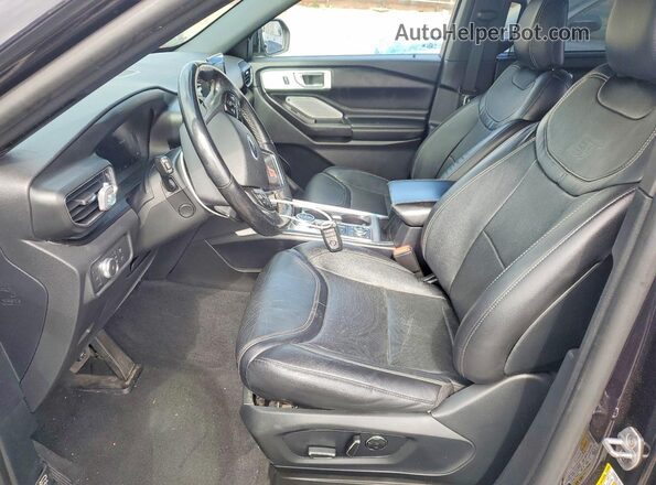 1FM5K8GC1LGA03317 2020 FORD EXPLORER Black Front interior view