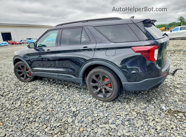 1FM5K8GC4PGC34346 2023 FORD EXPLORER Черный Задняя левая четверть