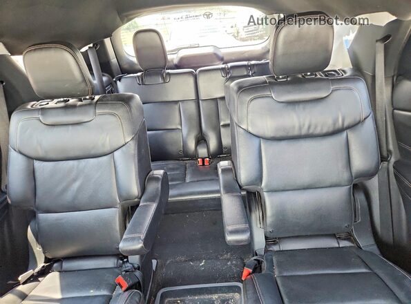 1FM5K8GC5MGA71640 2021 FORD EXPLORER White Widok tylnych siedzeń