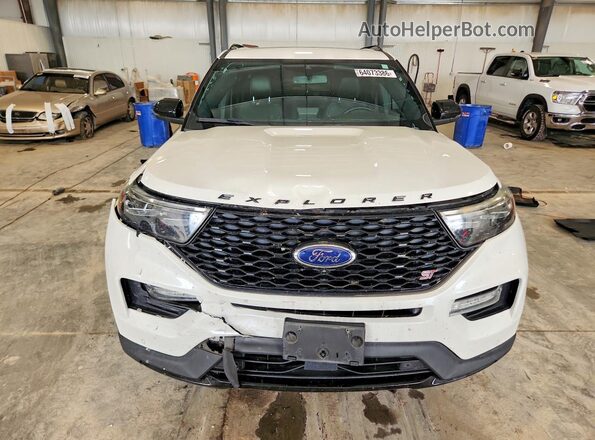 1FM5K8GC8LGA68682 2020 FORD EXPLORER White წინა ხედი