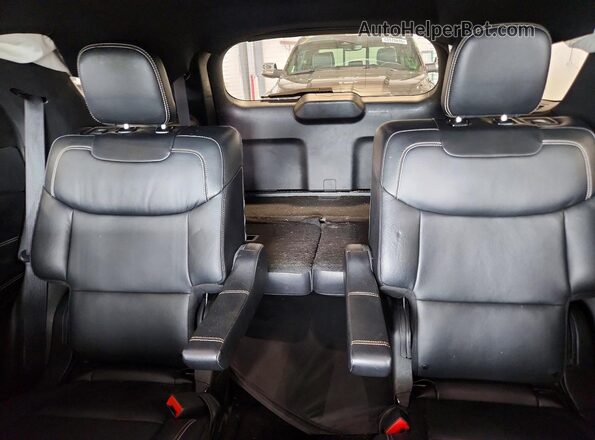 1FM5K8GC8LGA68682 2020 FORD EXPLORER White უკანა სავარძლების ხედი
