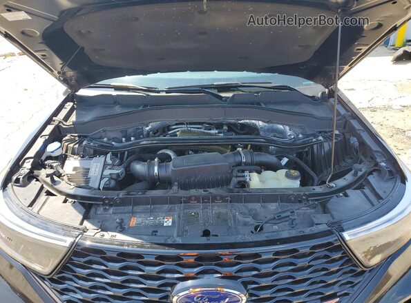 1FM5K8GC8LGA77964 2020 FORD EXPLORER Черный Вид подкапотного пространства