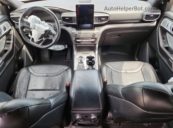 1FM5K8GC9LGA75091 2020 FORD EXPLORER Gray Vista del salpicadero