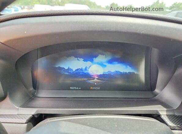 1FM5K8GC9LGA75091 2020 FORD EXPLORER Gray Vista del cuadro de instrumentos