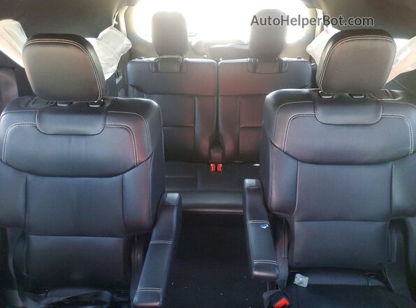 1FM5K8GC9PGA75663 2023 FORD EXPLORER Красный Вид задних сидений