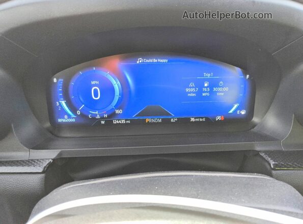 1FM5K8GCXLGA26059 2020 FORD EXPLORER Red Widok zestawu wskaźników