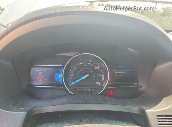 1FM5K8GT0HGA20505 2017 FORD EXPLORER Silver Instrument cluster view
