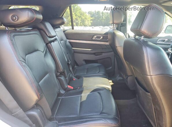 1FM5K8GT2GGC52232 2016 FORD EXPLORER Black უკანა სალონის ხედი