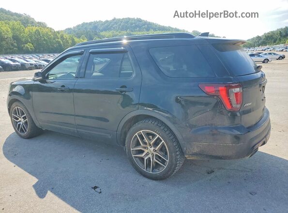 1FM5K8GT3HGD82473 2017 FORD EXPLORER Black უკანა მარცხენა