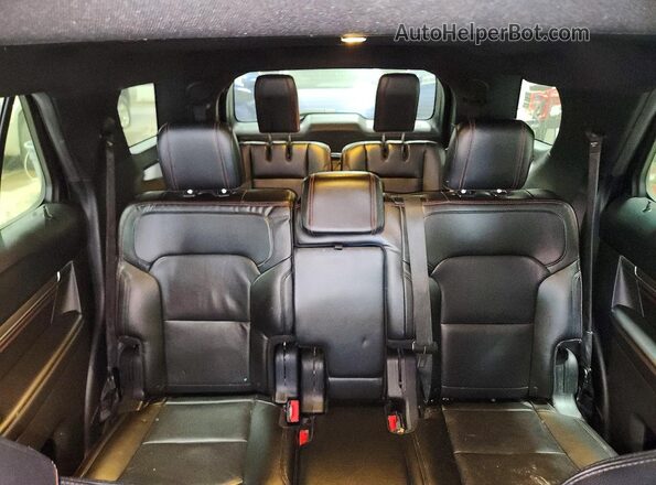 1FM5K8GTXGGA35043 2016 FORD EXPLORER Серый Вид задних сидений