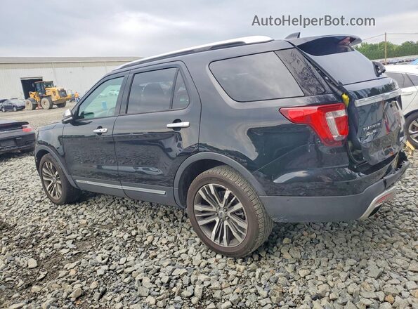 1FM5K8HT0HGD74605 2017 FORD EXPLORER Black Trasero izquierdo