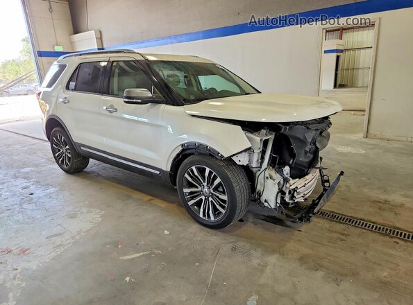1FM5K8HT1GGC55427 2016 FORD EXPLORER White Front right