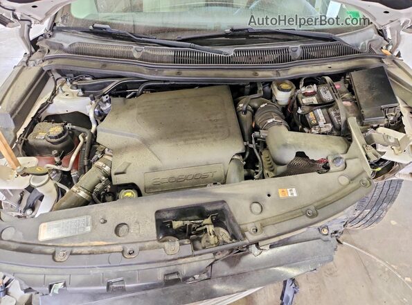 1FM5K8HT1GGC55427 2016 FORD EXPLORER White Engine compartment view