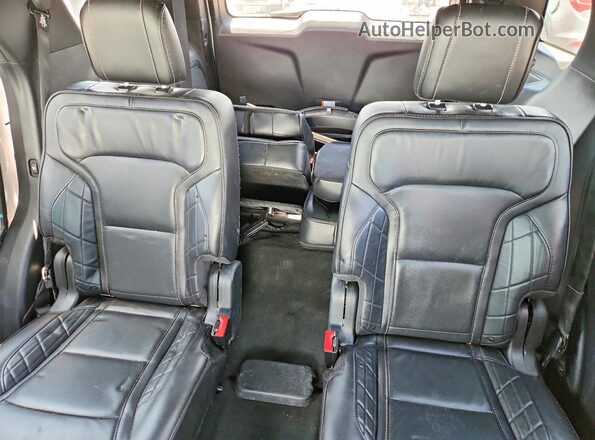 1FM5K8HT1KGA21507 2019 FORD EXPLORER White Вид задніх сидінь