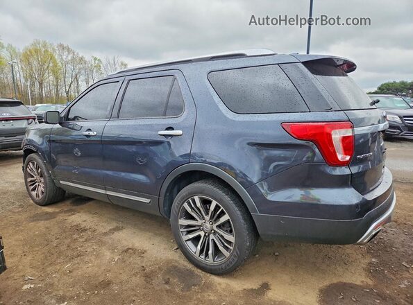 1FM5K8HT2HGA11996 2017 FORD EXPLORER Charcoal Trasero izquierdo