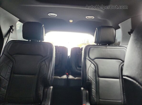 1FM5K8HT2HGA11996 2017 FORD EXPLORER Charcoal Vista de los asientos traseros