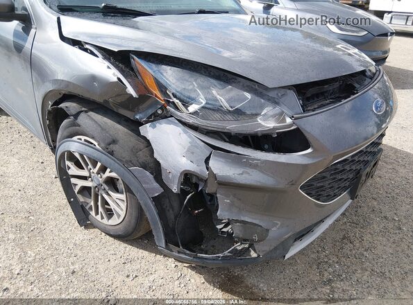 1FMCU0CZ9MUA78217 2021 FORD ESCAPE Gray Vista frontal