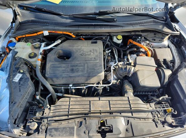 1FMCU0DZ1LUA68052 2020 FORD ESCAPE Silver Vista del compartimento del motor