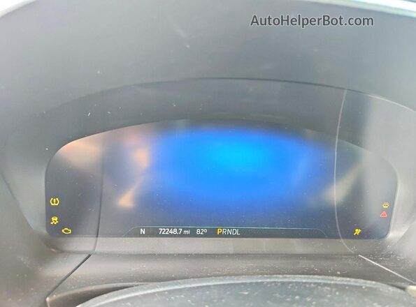 1FMCU0DZ1LUA68052 2020 FORD ESCAPE Silver Vista del cuadro de instrumentos