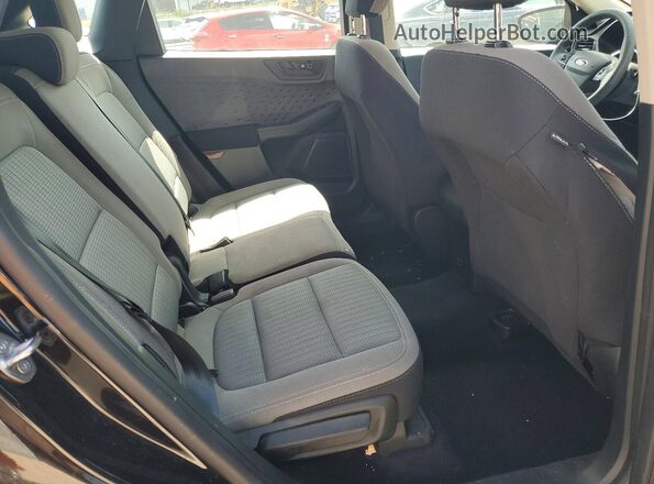 1FMCU0F62LUC20603 2020 FORD ESCAPE Black Vista del compartimento del motor