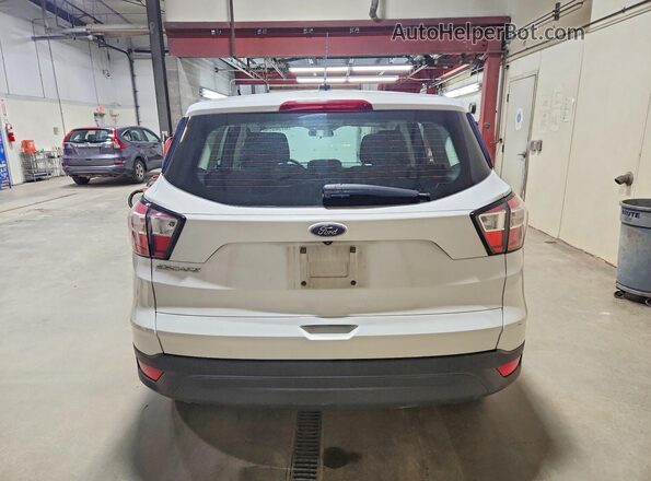 1FMCU0F70JU855966 2018 FORD ESCAPE Белый Вид сзади