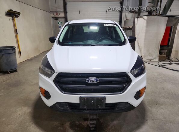 1FMCU0F70JU855966 2018 FORD ESCAPE Белый Вид спереди