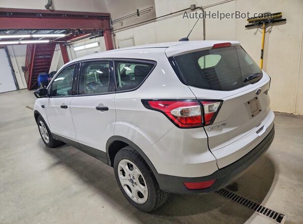 1FMCU0F70JU855966 2018 FORD ESCAPE Белый Задняя левая четверть