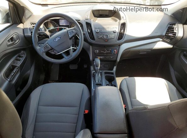 1FMCU0F70KUA90893 2019 FORD ESCAPE White Dashboard view