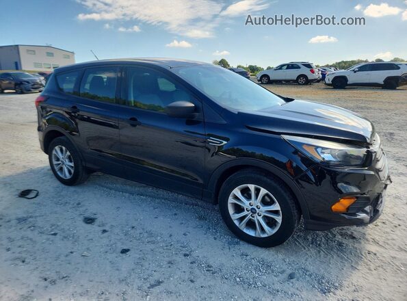 1FMCU0F72KUA80964 2019 FORD ESCAPE Black Передня права чверть