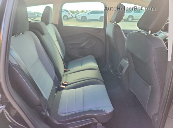 1FMCU0F72KUA80964 2019 FORD ESCAPE Black Вид задніх сидінь