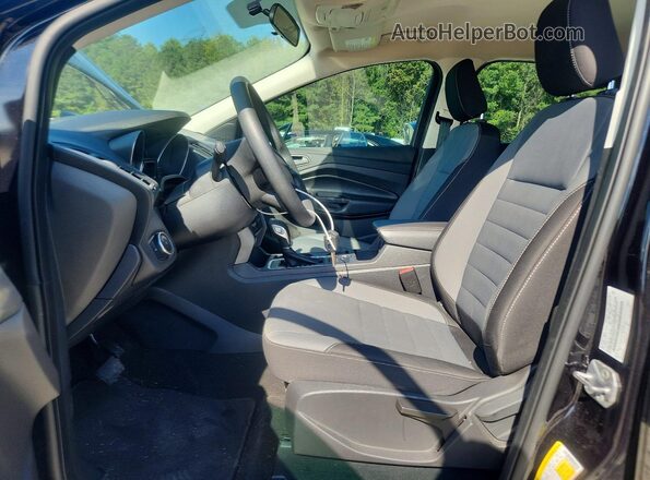 1FMCU0F72KUA80964 2019 FORD ESCAPE Black Вид салону спереду