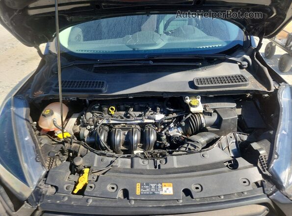 1FMCU0F72KUA80964 2019 FORD ESCAPE Black Вид задньої частини салону