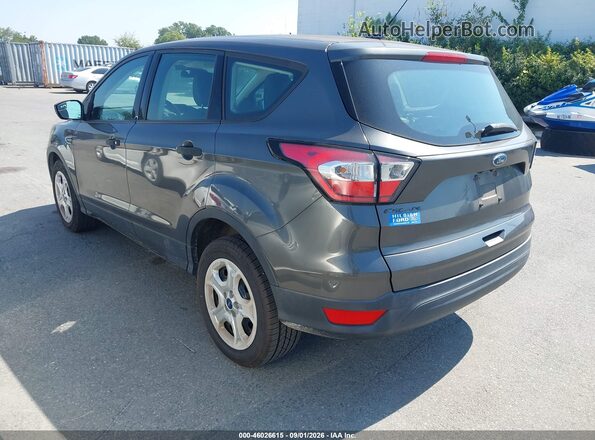 1FMCU0F73JUB95216 2018 FORD ESCAPE Gray Հետևի ձախ