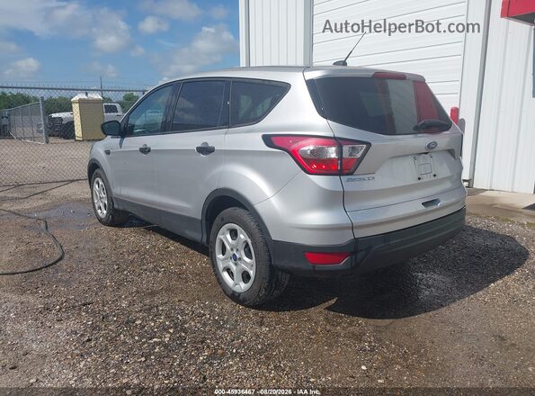 1FMCU0F73JUC89337 2018 FORD ESCAPE Silver Trasero izquierdo