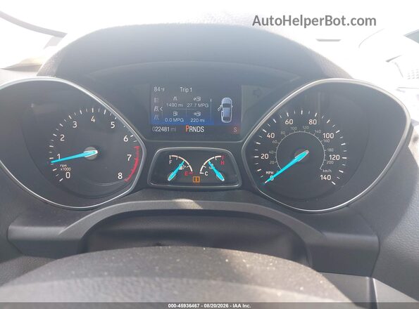 1FMCU0F73JUC89337 2018 FORD ESCAPE Silver Vista de los asientos traseros
