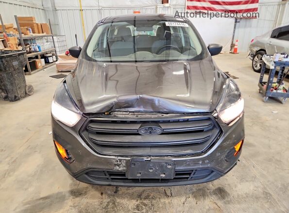 1FMCU0F75JUA28632 2018 FORD ESCAPE Серый Вид спереди