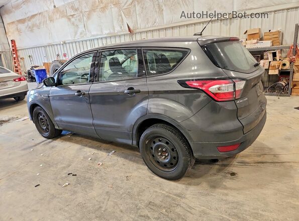 1FMCU0F75JUA28632 2018 FORD ESCAPE Серый Задняя левая четверть
