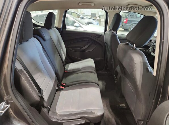 1FMCU0F75JUA28632 2018 FORD ESCAPE Серый Вид задней части салона