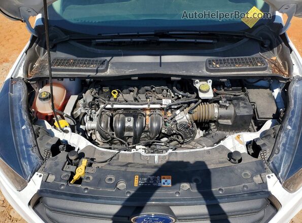 1FMCU0F75KUB62588 2019 FORD ESCAPE White Вид підкапотного простору