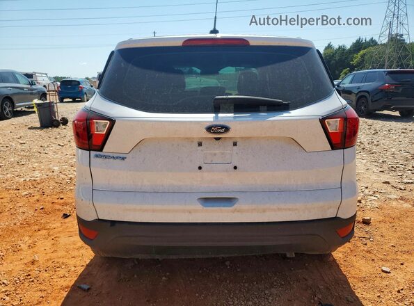 1FMCU0F75KUB62588 2019 FORD ESCAPE White Вид ззаду