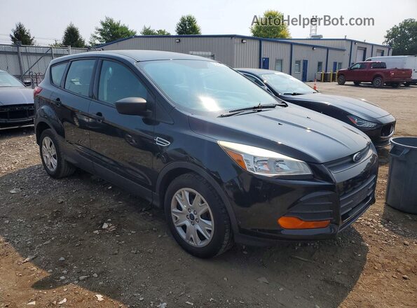 1FMCU0F76GUA49918 2016 FORD ESCAPE Black Przód prawy