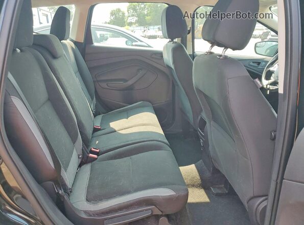 1FMCU0F76GUA49918 2016 FORD ESCAPE Black Widok tylnych siedzeń