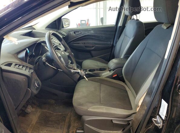 1FMCU0F76GUC18903 2016 FORD ESCAPE Черный Вид салона спереди