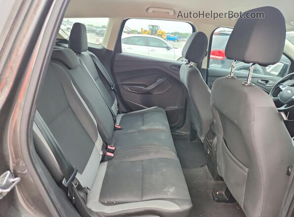 1FMCU0F77GUC05822 2016 FORD ESCAPE Charcoal Widok wnętrza z tyłu