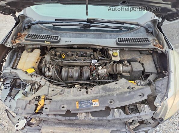 1FMCU0F77GUC05822 2016 FORD ESCAPE Charcoal Widok komory silnika