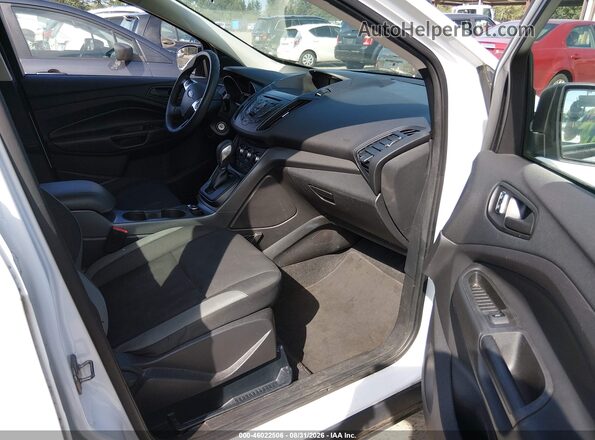 1FMCU0F77GUC81234 2016 FORD ESCAPE White წინა სალონის ხედი