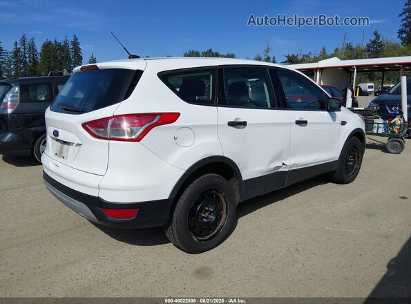1FMCU0F77GUC81234 2016 FORD ESCAPE White უკანა მარჯვენა