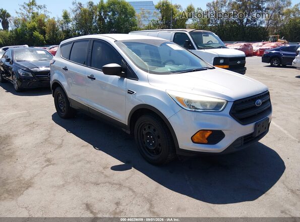 1FMCU0F77HUD11978 2017 FORD ESCAPE Silver Vista frontal
