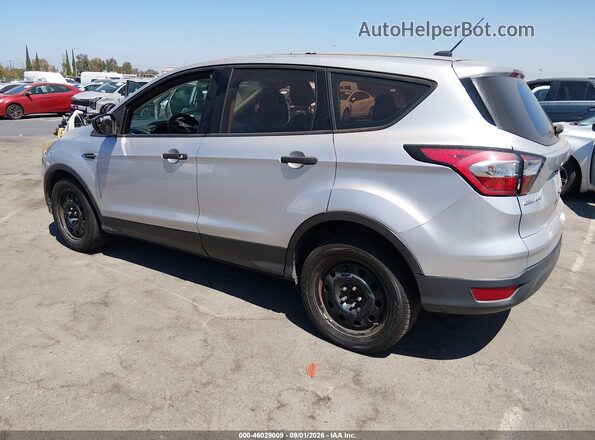 1FMCU0F77HUD11978 2017 FORD ESCAPE Silver Trasero izquierdo