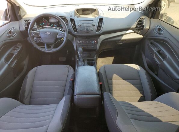1FMCU0F77JUB27811 2018 FORD ESCAPE White Вид панелі приладів